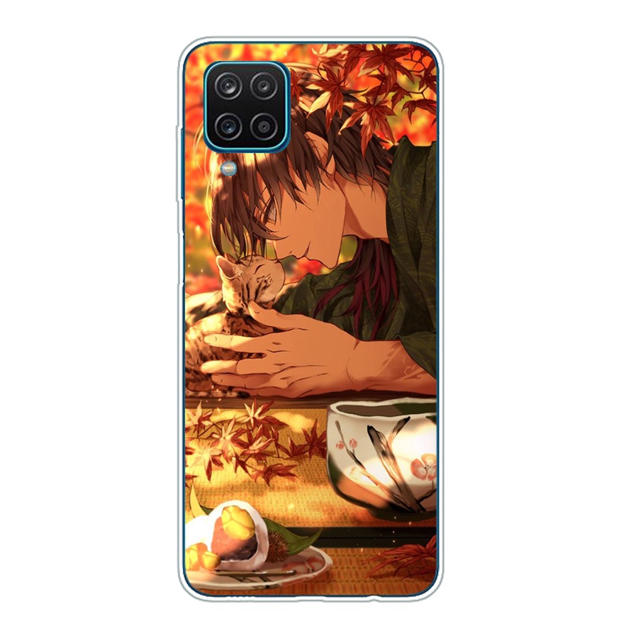 Ốp Điện Thoại TPU Silicon Mềm Hình Anime Nhật Bản Cho Samsung Galaxy a12 / a12s / a22 / m12 / m22 B12