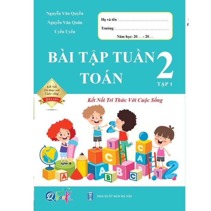 Bài Tập Tuần Toán 2 - Kết Nối Tri Thức Với Cuộc Sống - Học Kì 1 (1 cuốn)