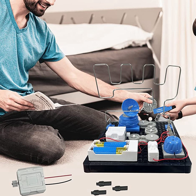 Bộ Dụng Cụ Khám Phá Mạch Điện Tử Cho Đồ Chơi Xây Dựng
