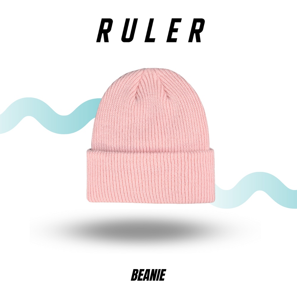 Nón len beanie basic