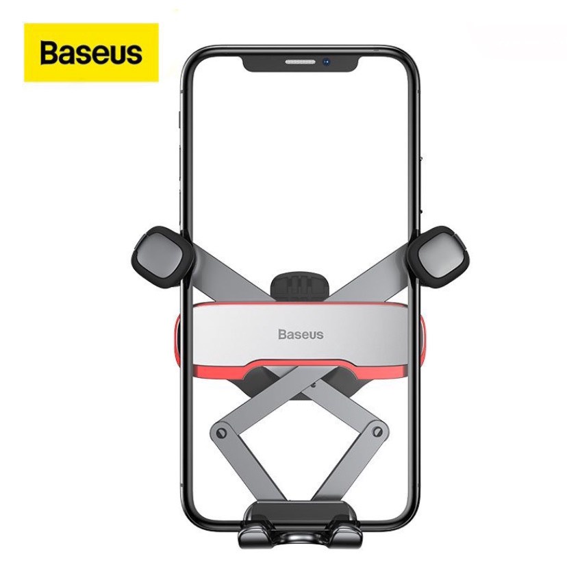 Giá đỡ điện thoại trên oto Baseus kẹp cửa điều hòa tháo nhấc điện thoại chỉ bằng 1 tay tiện dụng đa năng | BigBuy360 - bigbuy360.vn