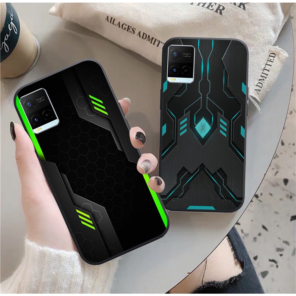 Ốp lưng Vivo Y21 / Vivo Y21S / Vivo Y53S / Vivo Y72 / Vivo Y15S hình điện quang in mặt phẳng 3D siêu đẹp