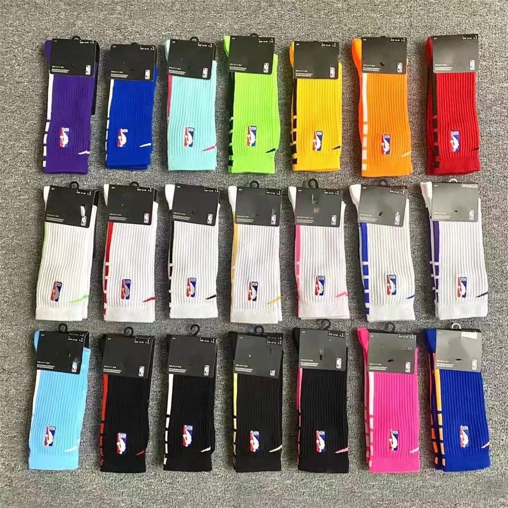 2025 Tất bóng rổ NBA Tất thể thao Tất Elite Tất chống mùi thấm mồ hôi và thoáng khí