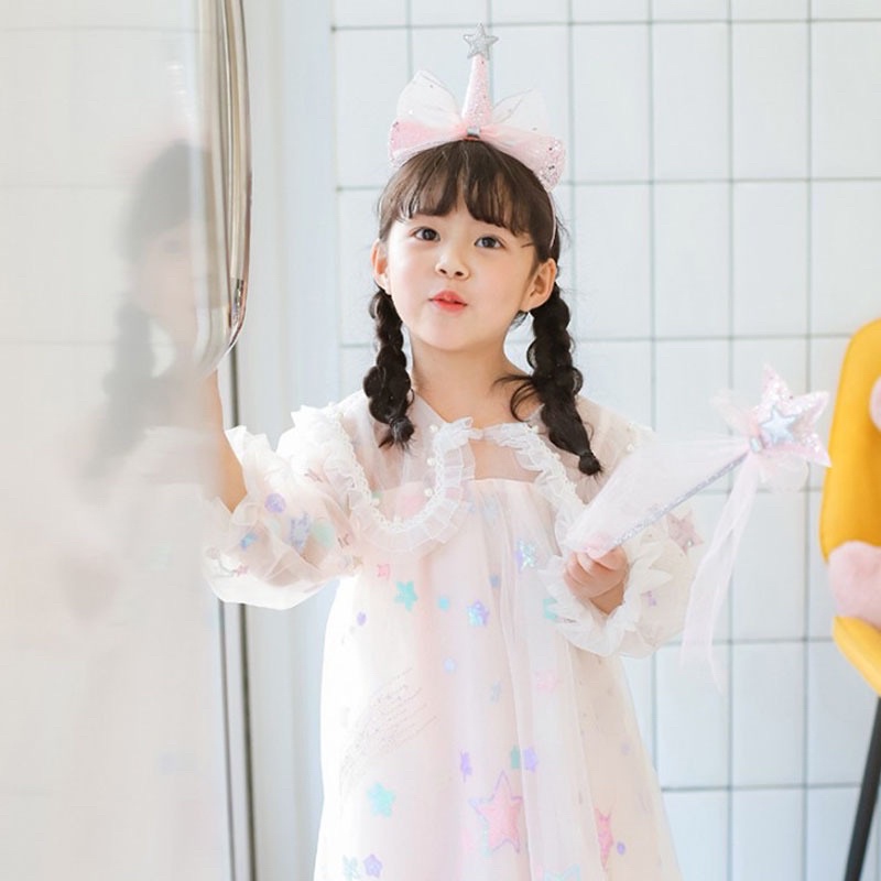 Cài tóc và đũa thần cổ tích công chúa cho bé