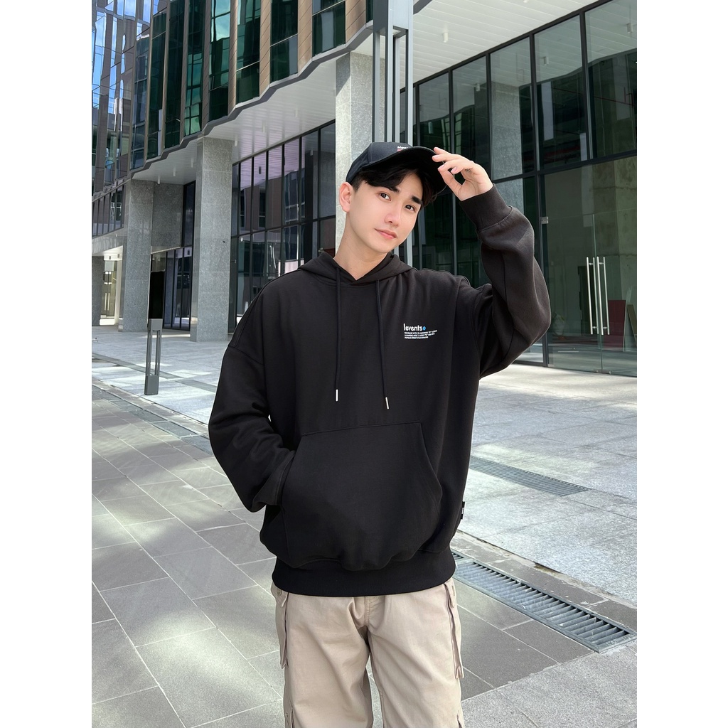 Áo Hoodie Levents Popular Logo 2.0/ Black