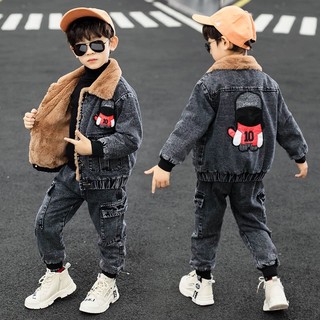Bộ jean bé trai size đại