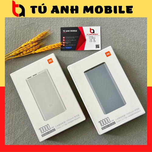 { SẠC NHANH 18W } Pin Sạc Dự Phòng Xiaomi Gen 3 Sạc Nhanh 18w Dung Lượng Pin 10000mAh Tích Hợp Cổng Type C Micro