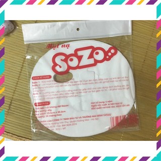 Mặt nạ giấy khô SoZo gói 20 miếng