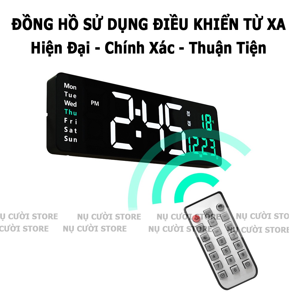 Đồng Hồ Treo Tường Điện Tử; Đồng Hồ Led Decor Để Bàn; Đồng Hồ Báo Thức; Setup Bàn Làm Việc