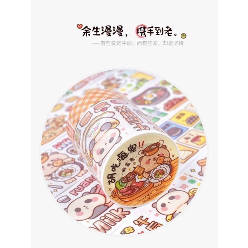 Cuộn Băng Keo Nhỏ Dán Sổ Tay Ghi Chú Giá Rẻ