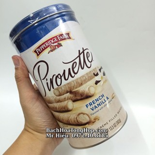 Bánh quế Pirouette vị Vani 382g