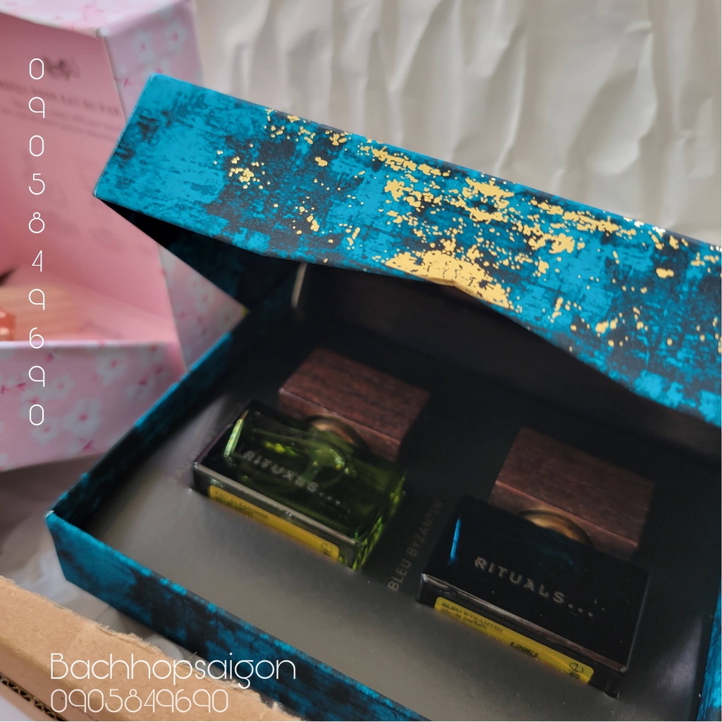 Nước hoa nam 2 mùi cao cấp 10ml The rituals of Oriental essence collection  - travel