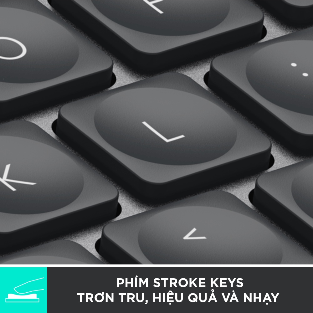 Combo Bàn phím Logitech MX Keys Mini và Chuột Logitech Lift Vertical - Bluetooth, USB Logi Bolt