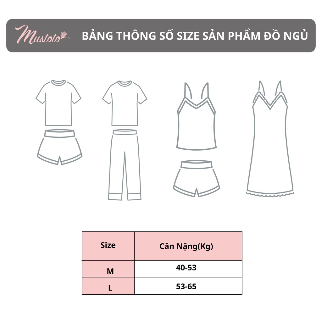 Bộ Mặc Nhà 100% Cotton Quần Dài Thoải Mái (Mustoto MB04)