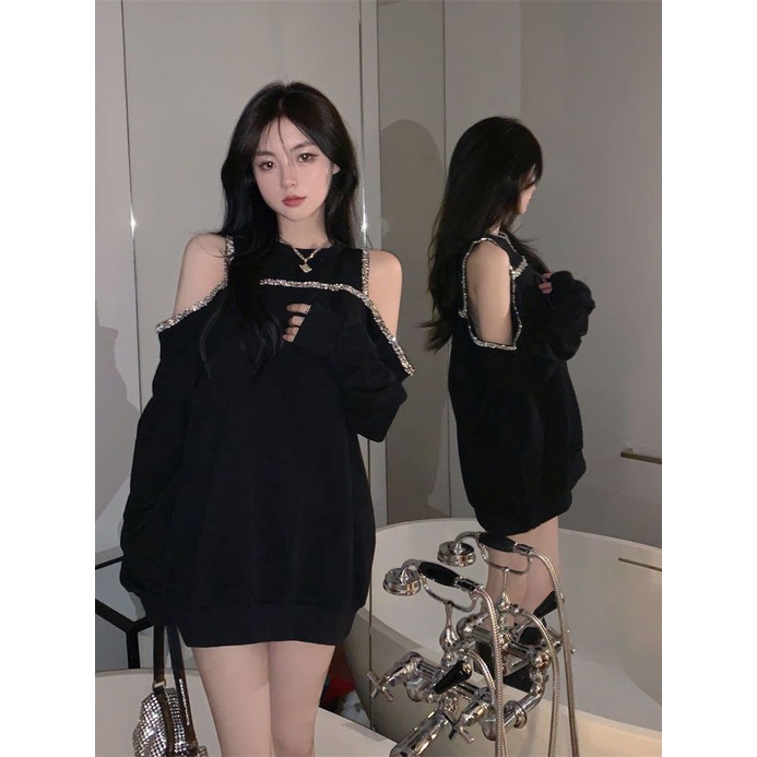 Áo Kiểu Trễ Vai Phong Cách Hàn Quốc Quyến Rũ Cho Nữ