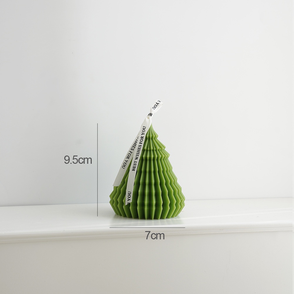 Nến Thơm Trang Trí Tiệc Sinh Nhật & Đậu Nành Hình Cây Thông Noel