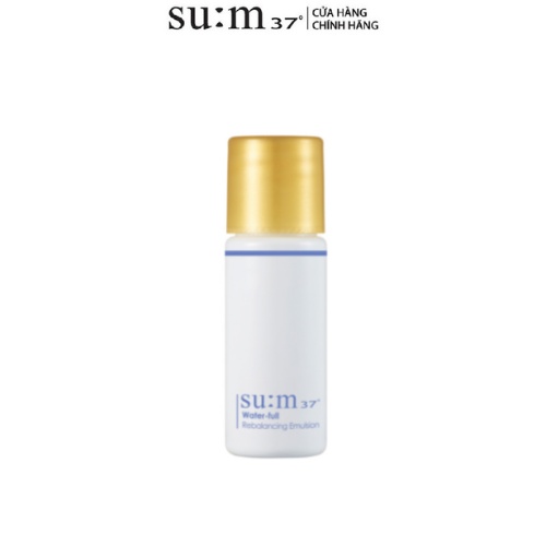 [HB Gift] Combo 6 Sữa dưỡng dạng gel cấp ẩm sâu Su:m37 Water-full Rebalancing Gel emulsion