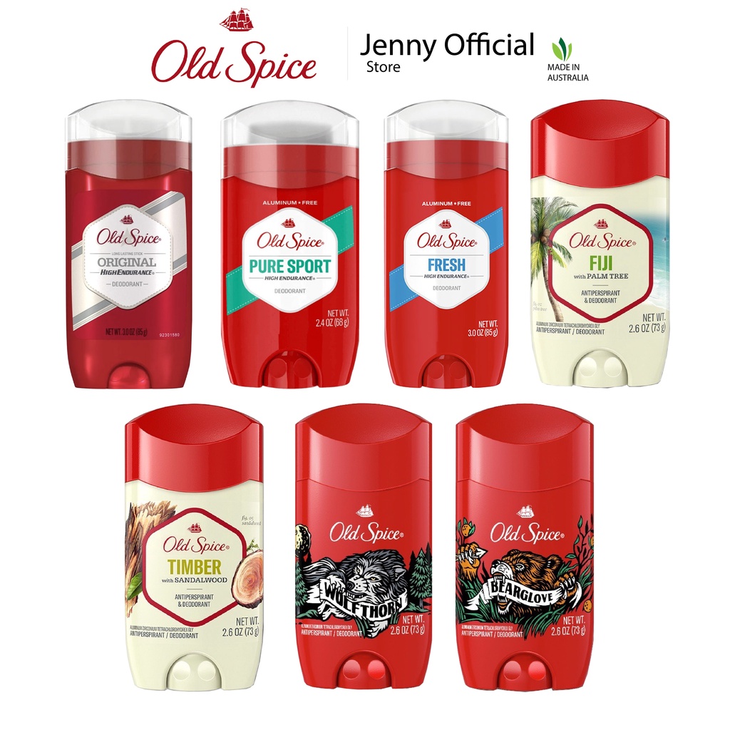 Lăn Sáp khử mùi Old Spice nhiều mùi hương 73 và 85gram của Mỹ