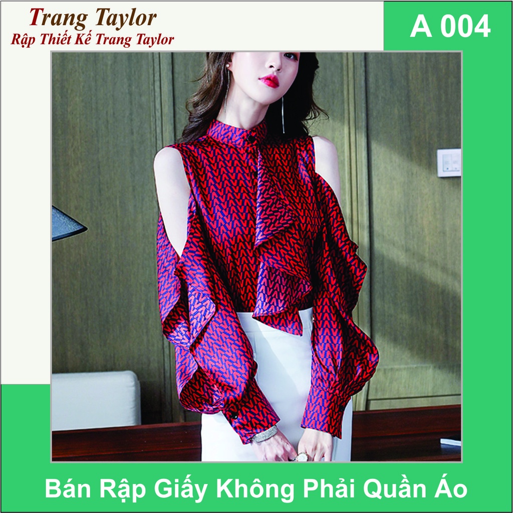 Rập Giấy Áo Sơ Mi A004 Full Size