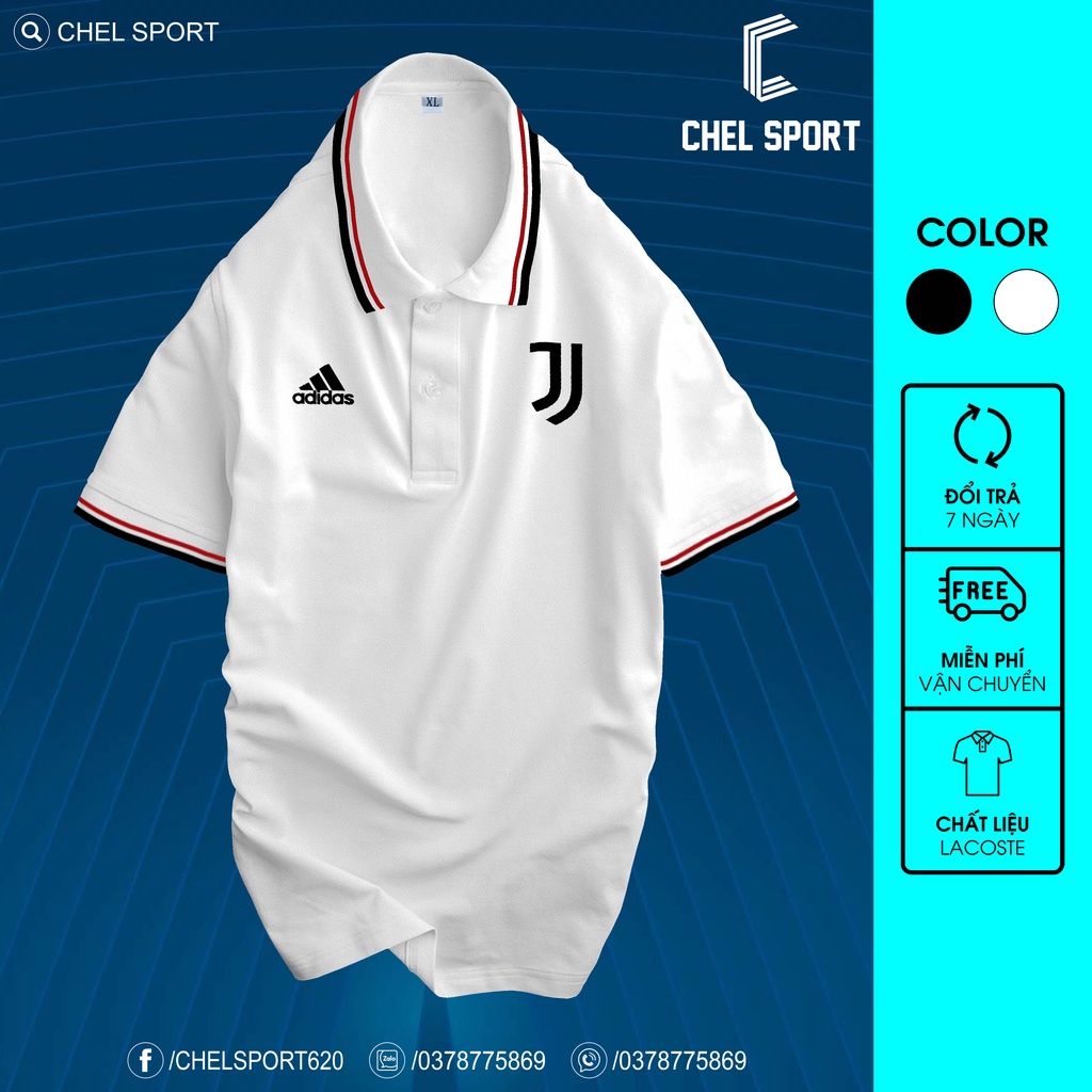 Áo polo 2V cao cấp Juventus