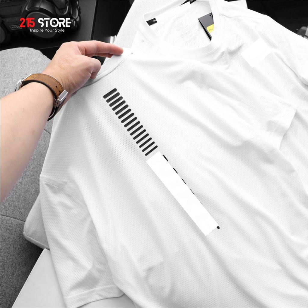 Áo Thun Thể Thao Nam, Áo Phông Tập Gym 215STORE, Vải Thun Mát Nhẹ