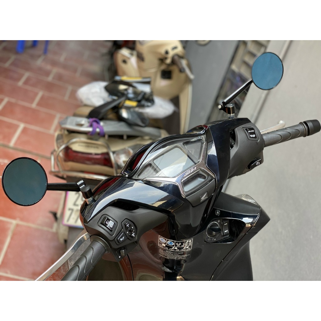 Gương Tròn Rizoma LE1 Cao Cấp Nhôm CNC Gắn Xe Máy