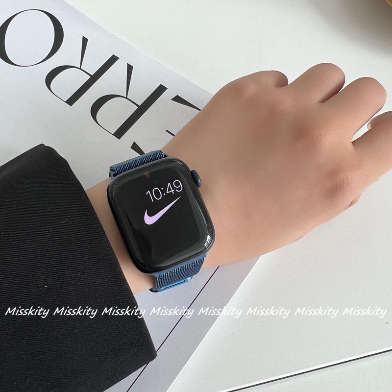 Dây Đeo Inox Milanese Cho Đồng Hồ Thông Minh iWatch Series Ultra 8 7 SE 3 4 5 6 2 49mm 45mm 41mm 44mm 40mm 38mm 42mm