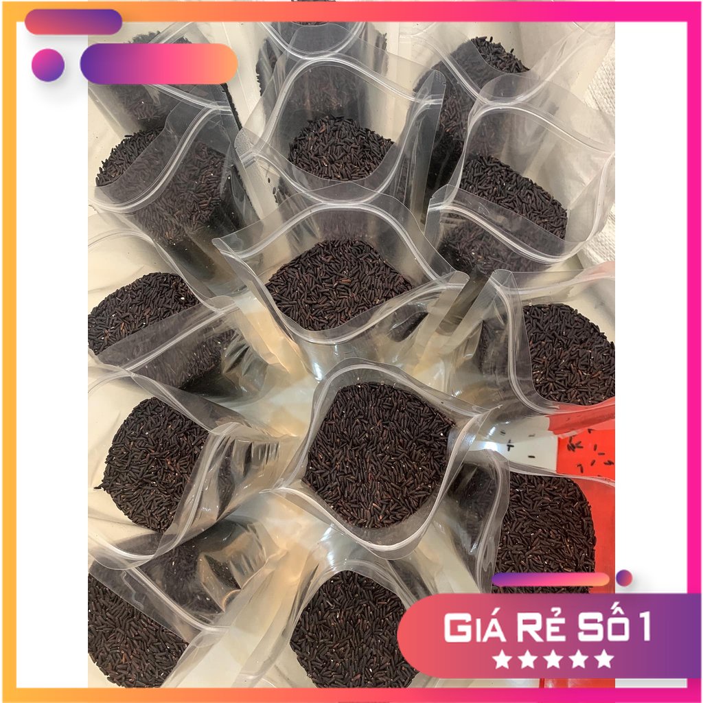 1Kg Gạo Lứt Đen Dẻo