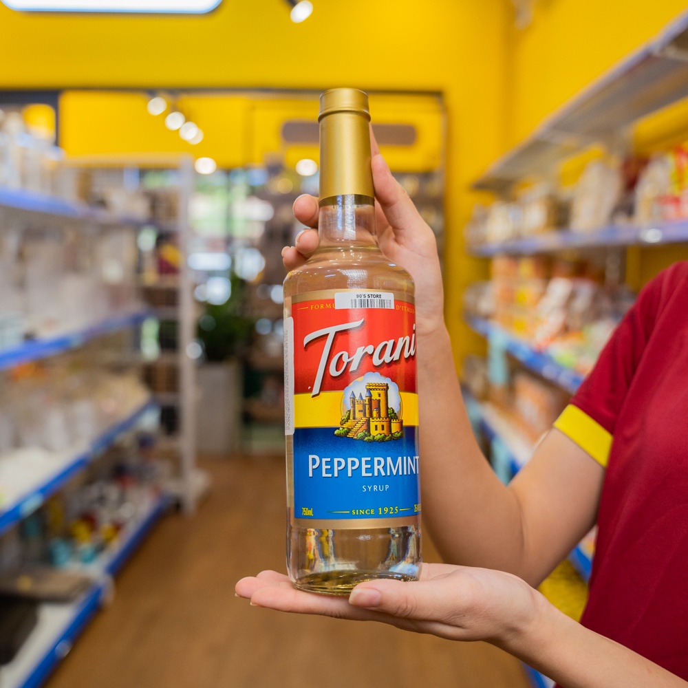 Torani syrup bạc hà trắng 750ml