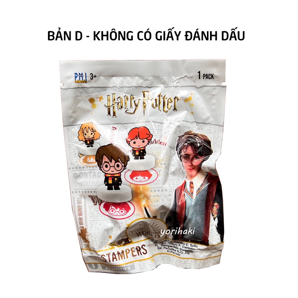 Blindpack Con dấu Harry Potter - Mô hình nhân vật chibi 3D