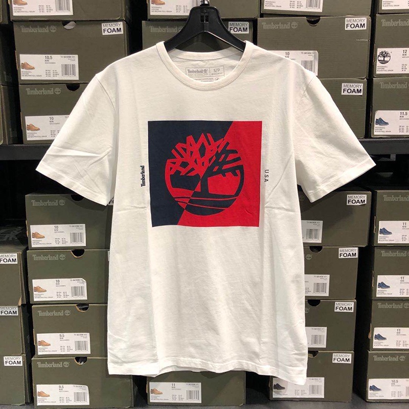 Áo Thun Cotton Tay Ngắn Cổ Tròn Dáng Rộng In Hình Cây Chuẩn Size XS-3XL Cho Nam