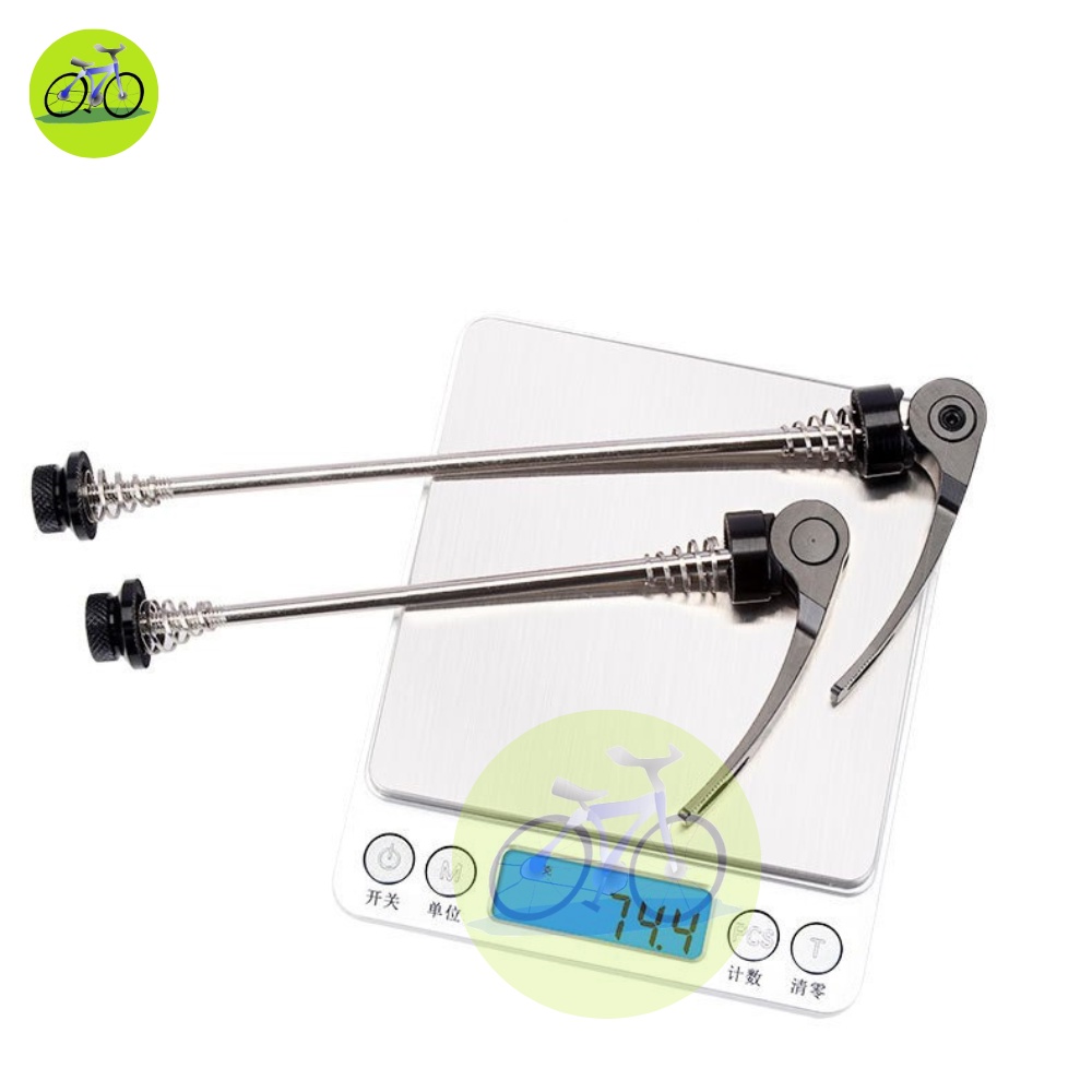 Ti cốt gài xe đạp Toopre/ Ti gài may ơ gập xe đạp trước sau tháo bánh nhanh