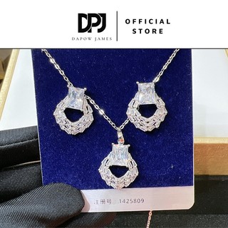 Set trang sức đính đá vòng cổ, bông tai cao cấp b39