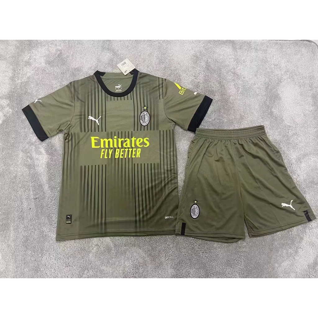 Áo Bóng Đá Sân Nhà Câu Lạc Bộ Sân Nhà AC Milan 22-23 Size S-2XL