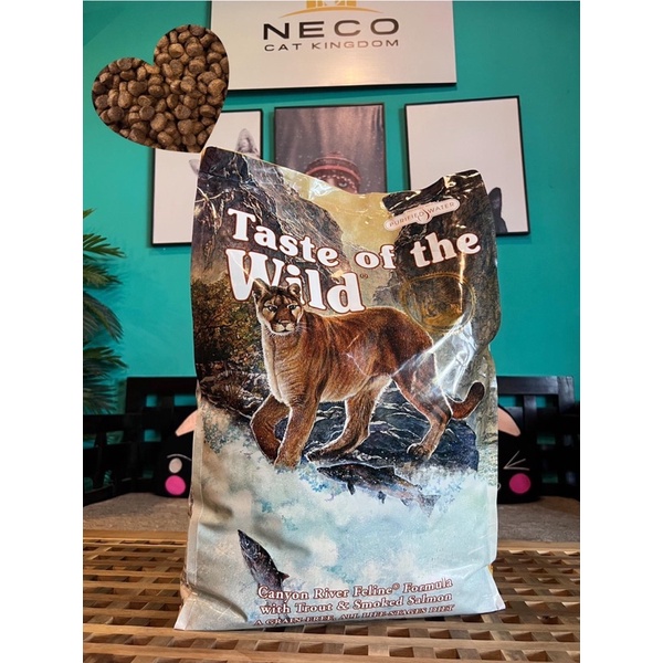 THỨC ĂN HẠT CHO MÈO GRAIN FREE _ TASTE OF THE WILD
