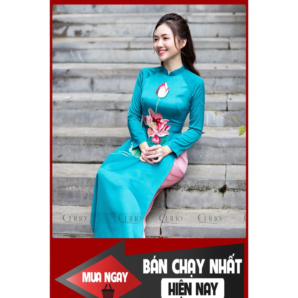 Siêu hot Áo dài 4tây thi  may sẵn