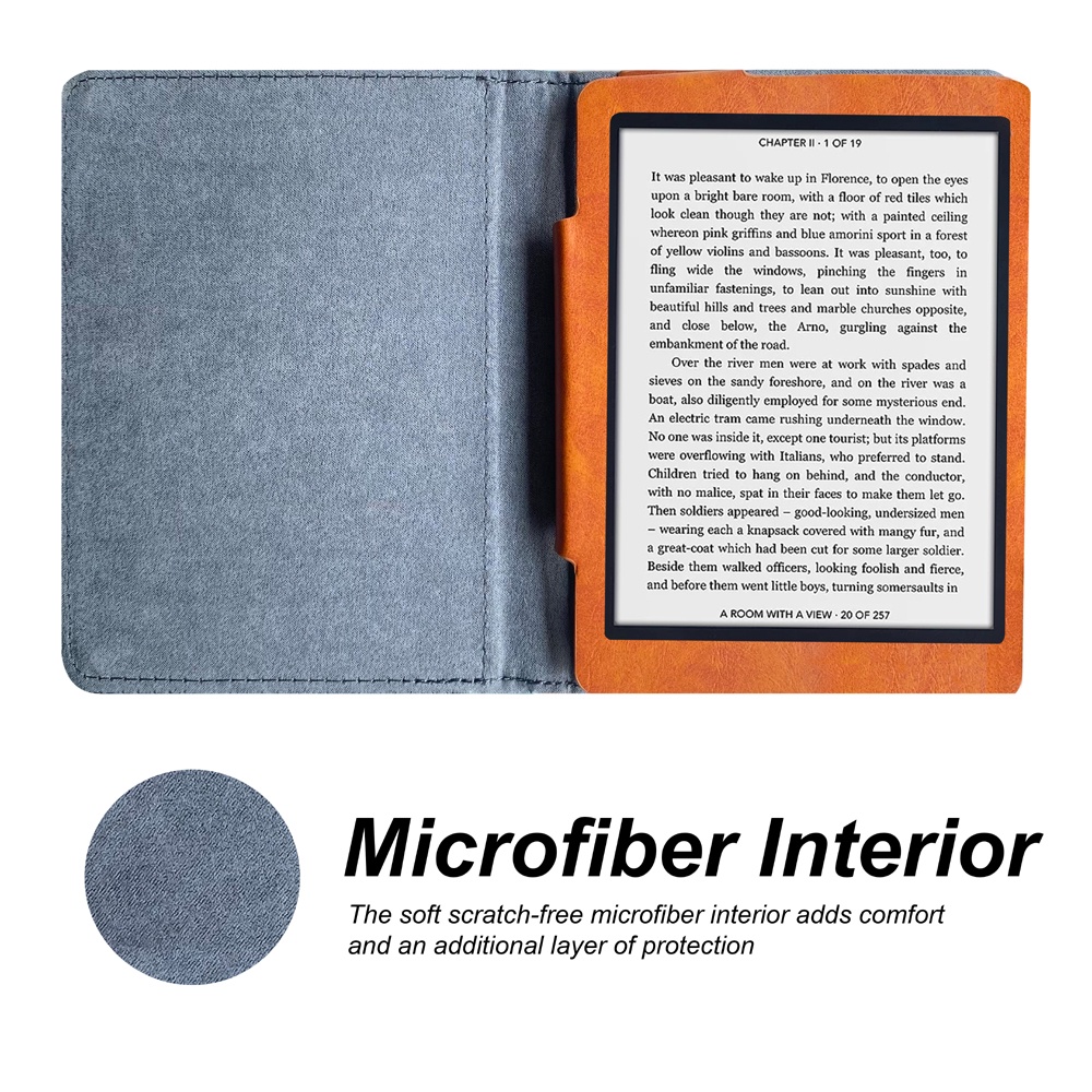 Bao Da Máy Tính Bảng Từ Tính Thông Minh Cho Kobo Glo N613 6 Inch Kobo Touch 2.0 N587 Kobo Glo HD N437