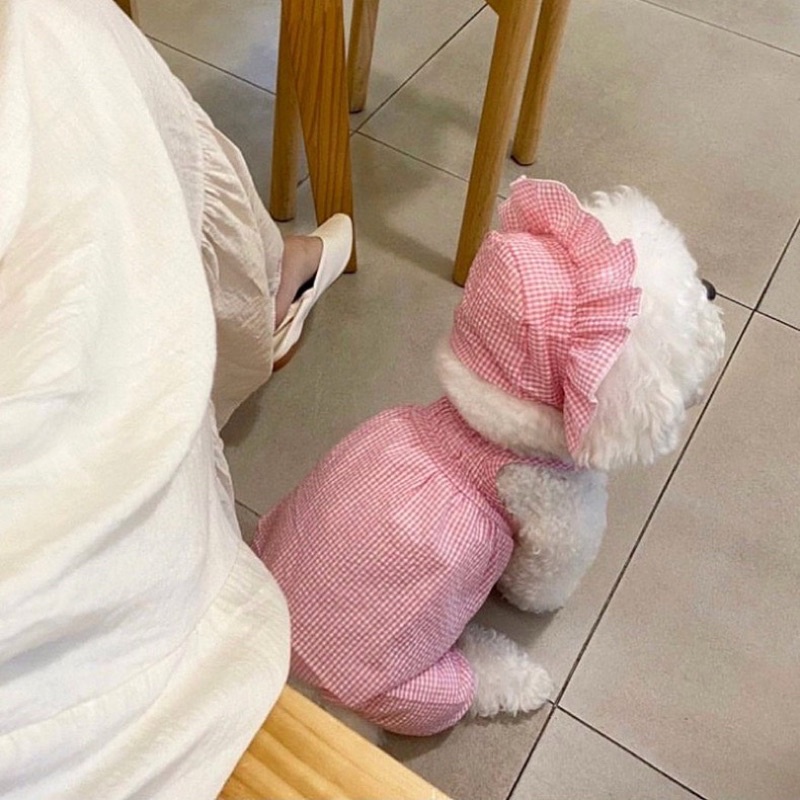 Đầm Caro Cho Thú Cưng - PET0110