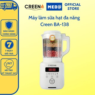 Máy làm sữa hạt creen ba-138 xay nấu đa năng