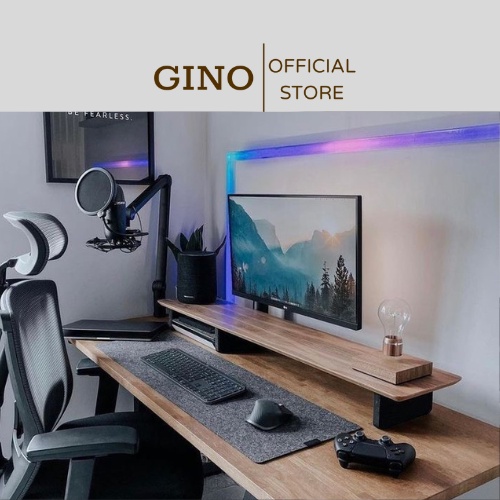 Kệ kê màn hình máy tính 80CM làm kĩ, tỉ mỉ