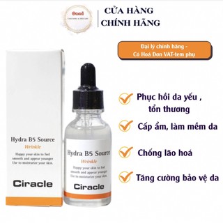 Cấp ẩm hồi phục da Ciracle B5 Serum/Cream