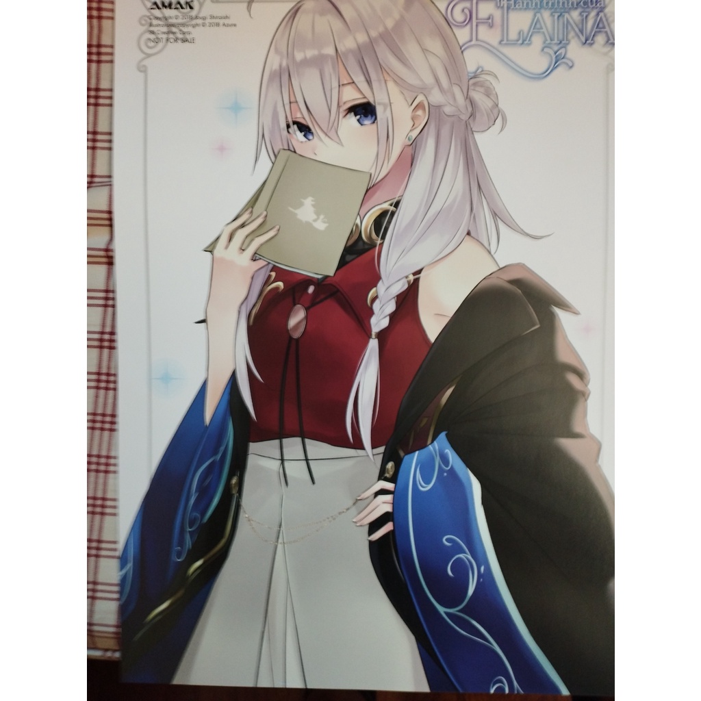 Standee giấy elaina 7