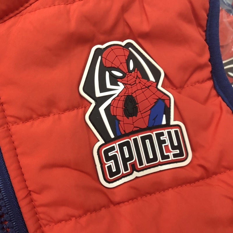 Áo gile phao Spiderman Marvel dư xịn cho bé trai size từ 12-45 cân