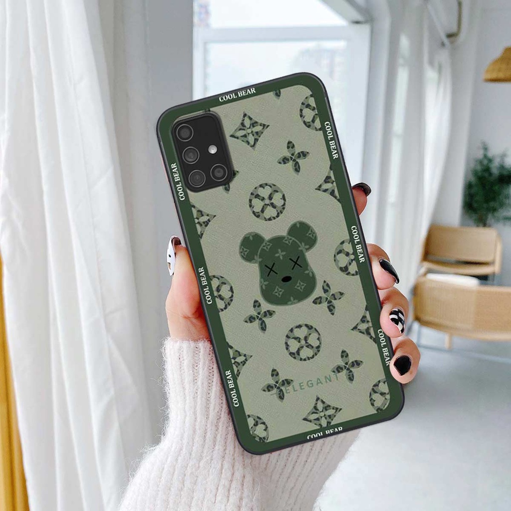 Ốp lưng điện thoại Samsung M51 fendy, búp bơ rì, kaws thời trang, vỏ ốp thời trang rẻ đẹp