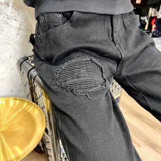 [ Có Video] Quần Biker Nam Rách Vá Có Khoá
