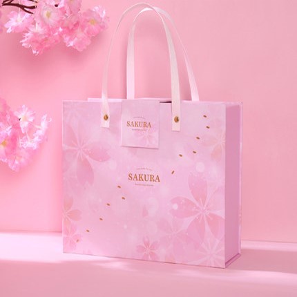 (27*21*9) Hộp quà tặng hoa anh đào tặng sinh nhật, tặng ngày valentine 14 - 2, giáng sinh, ngày phụ nữ 8/3, ngày phụ nữ