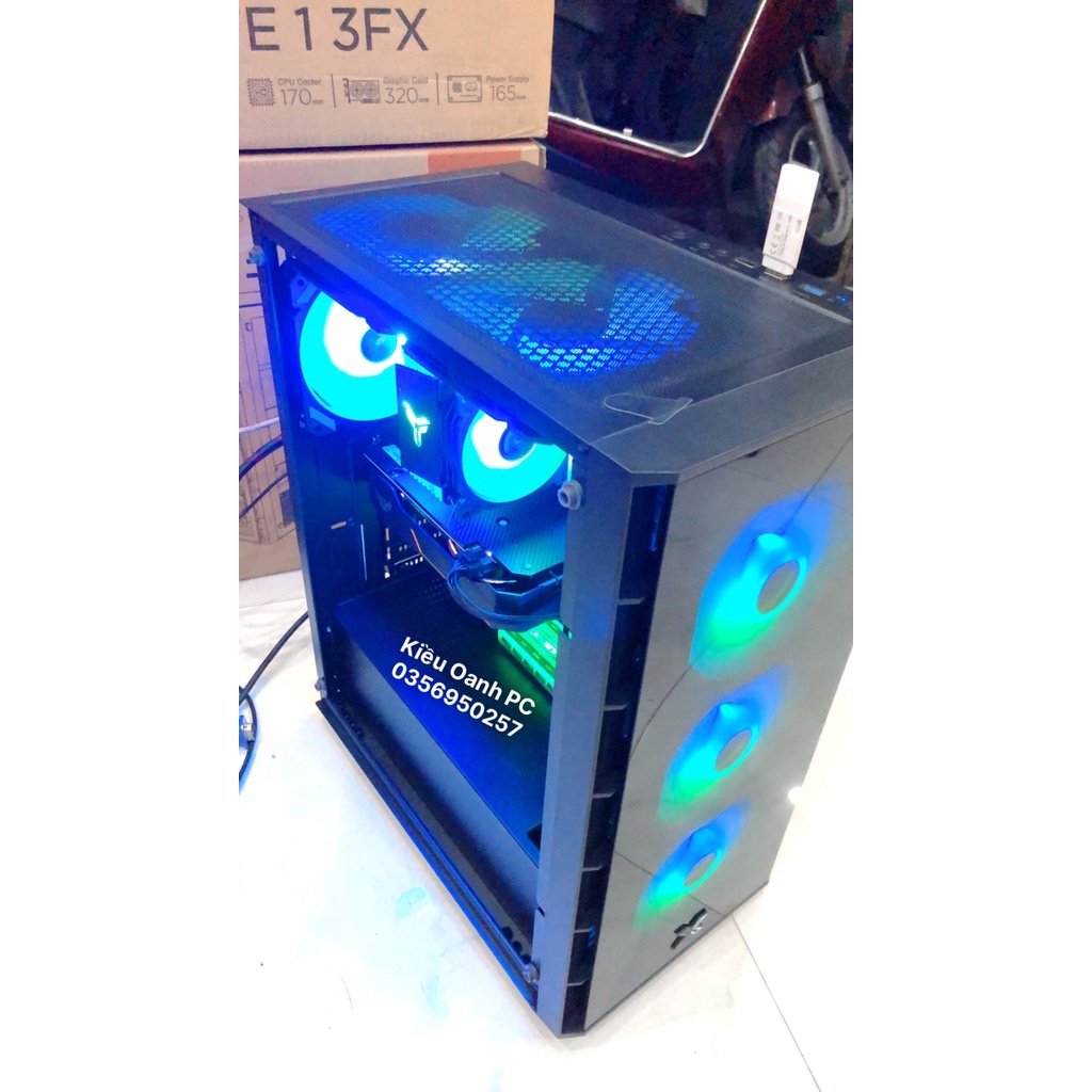 Vỏ Case Xigmatek Elite One 3FX Gaming ATX sẵn 3 Fan X22 ARGB , hàng chính hãng