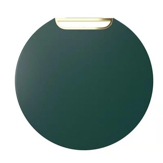 Thớt Nhựa Kháng Khuẩn Tròn Xanh 35.5cm Có Móc Treo Sang Trọng An Toàn Vệ Sinh Thực Phẩm