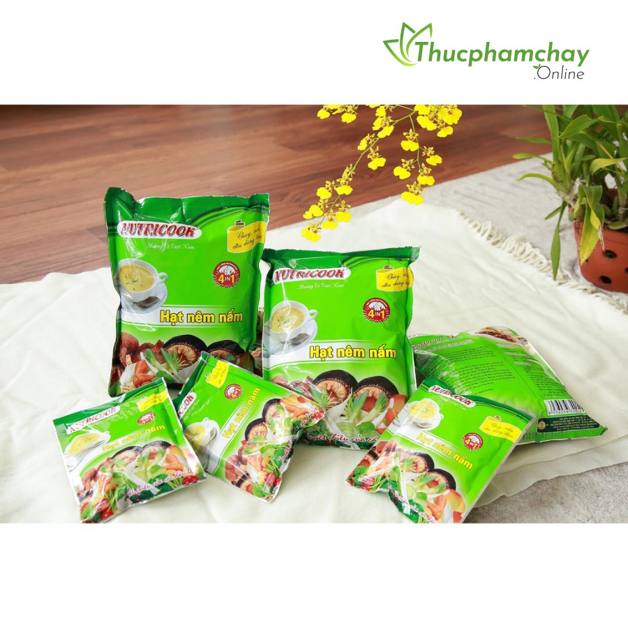 Hạt Nêm Chay Nấm Hương Nutricook 900g