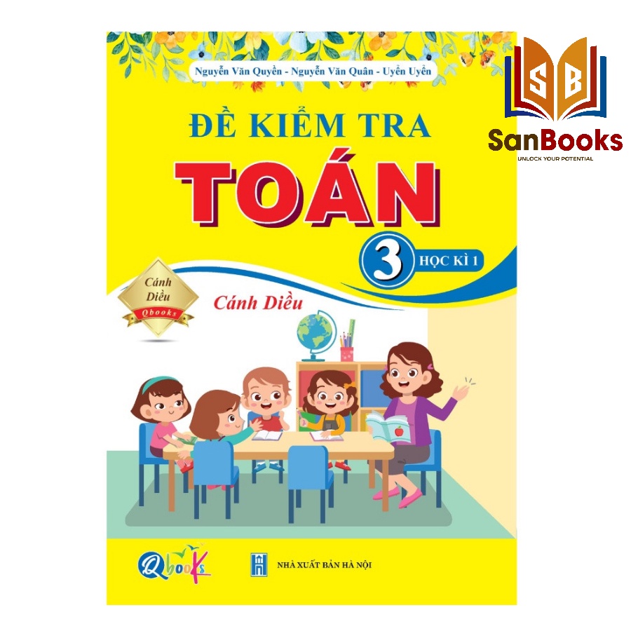 Combo Bài Tập Tuần và Đề Kiểm Tra Toán Lớp 3 - Học Kì 1 - Cánh Diều (2 cuốn)